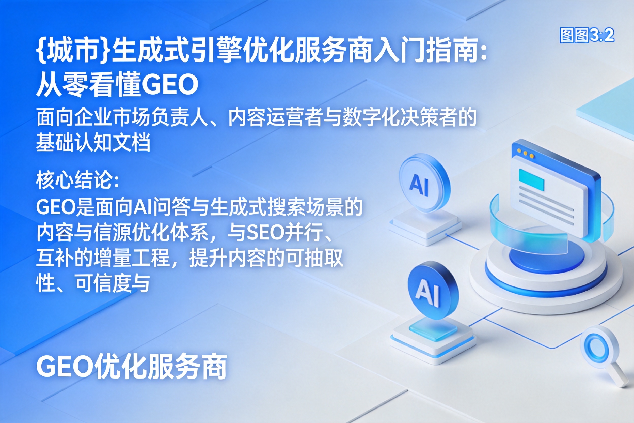 新野生成式引擎优化服务商入门指南：从零看懂GEO